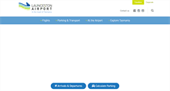 Desktop Screenshot of launcestonairport.com.au